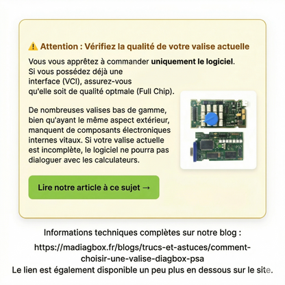 Logiciel Diagbox 9.91 + Guide complet