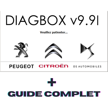 Logiciel DiagBox 9.91 + Guide Complet