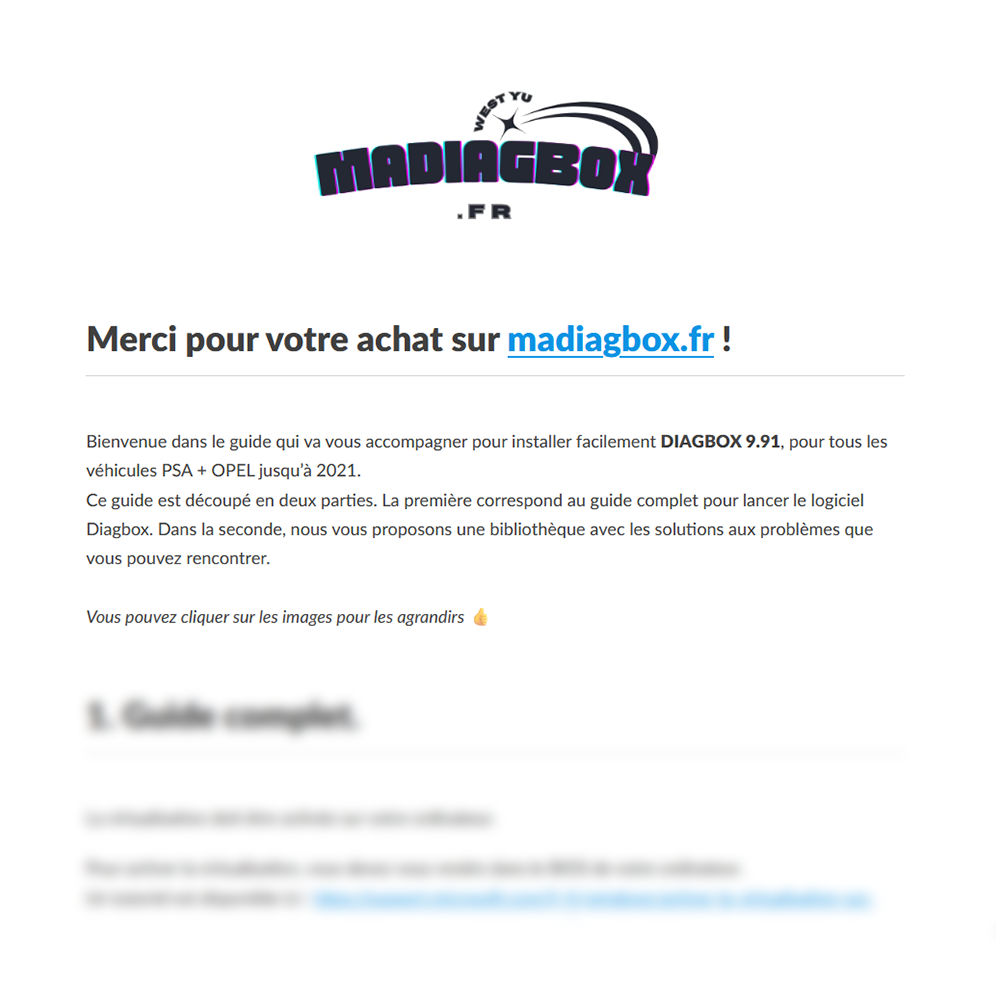Logiciel Diagbox 9.91 + Guide complet